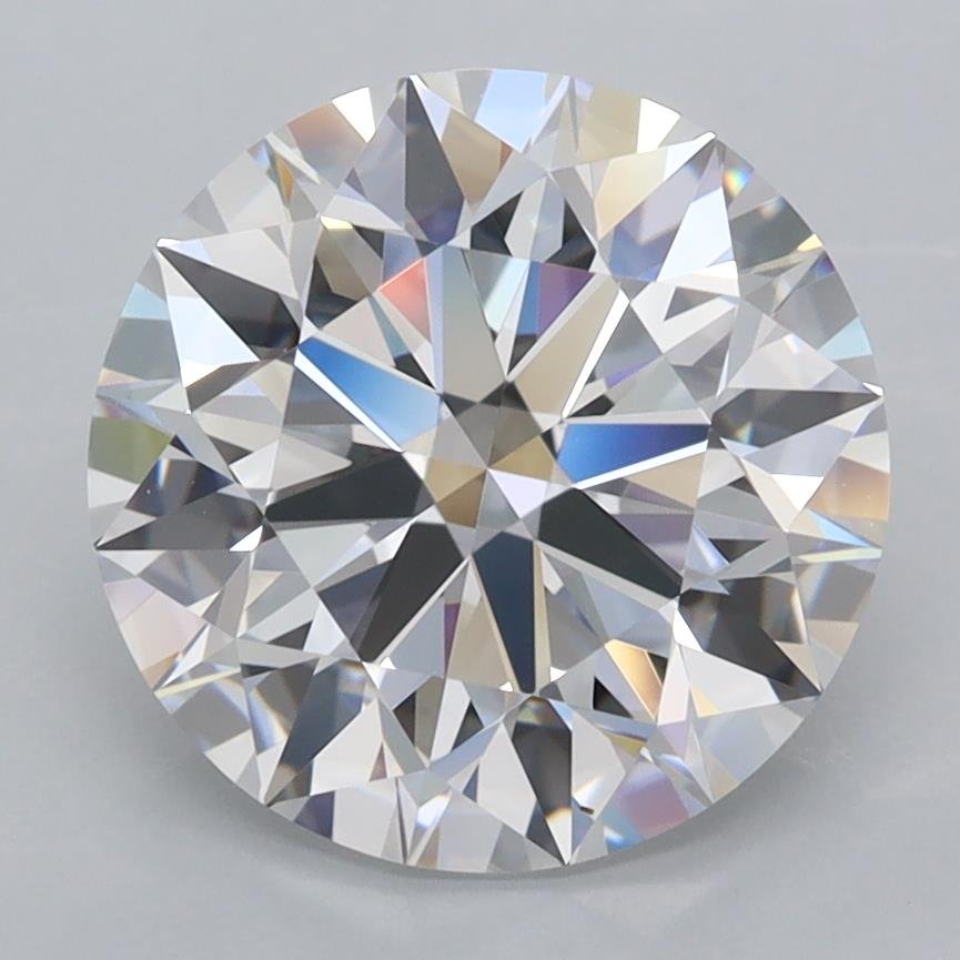 3.60ct D FL Rare Carat Ideal Cut Round Lab Grown Diamond