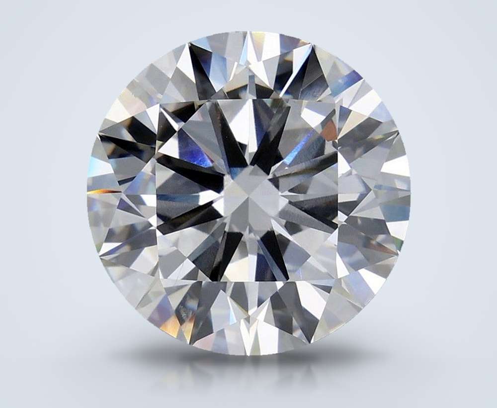 10.01ct F SI1 Rare Carat Ideal Cut Round Lab Grown Diamond