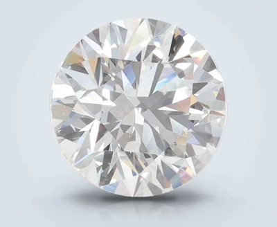 3.37ct D VVS2 Rare Carat Ideal Cut Round Lab Grown Diamond