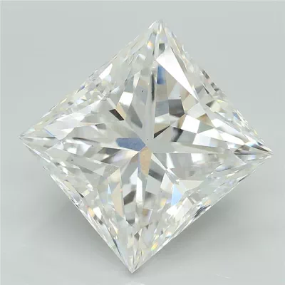 5.19ct D VS1 Rare Carat Ideal Cut Princess Lab Grown Diamond