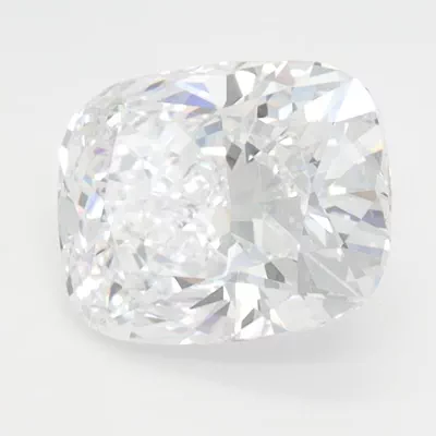 2.01ct D VVS2 Rare Carat Ideal Cut Cushion Lab Grown Diamond