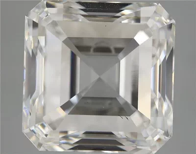 10.04ct F VS2 Very Good Cut Asscher Lab Grown Diamond