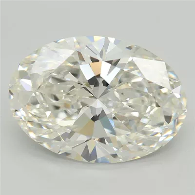 5.05ct G VS1 Rare Carat Ideal Cut Oval Lab Grown Diamond