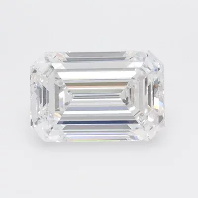 1.07ct D VVS1 Rare Carat Ideal Cut Emerald Lab Grown Diamond
