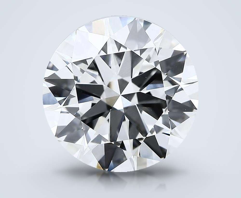 9.52ct F VVS1 Excellent Cut Round Lab Grown Diamond