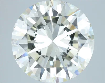 5.03ct J SI1 Very Good Cut Round Diamond