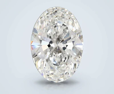10.07ct F VVS2 Rare Carat Ideal Cut Oval Lab Grown Diamond