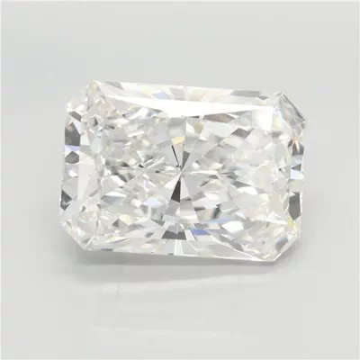 7.09ct F VVS2 Rare Carat Ideal Cut Radiant Lab Grown Diamond