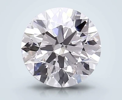 1.10ct D VS2 Rare Carat Ideal Cut Round Lab Grown Diamond