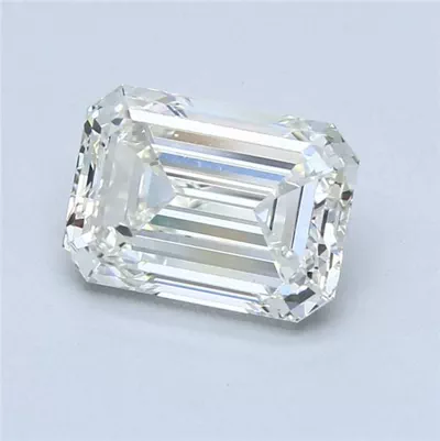 3.19ct I VVS1 Rare Carat Ideal Cut Emerald Diamond