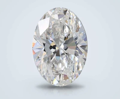 2.57ct D VS1 Rare Carat Ideal Cut Oval Lab Grown Diamond