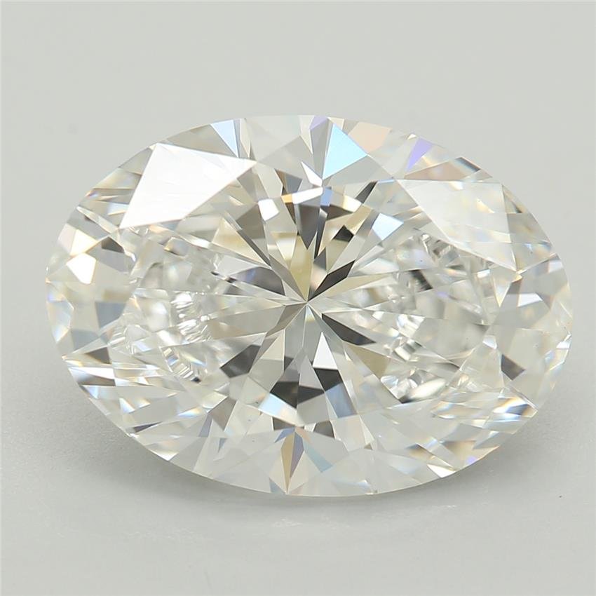 3.51ct E VVS2 Very Good Cut Oval Lab Grown Diamond