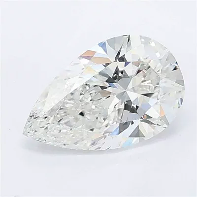1.21ct E VVS2 Rare Carat Ideal Cut Pear Lab Grown Diamond