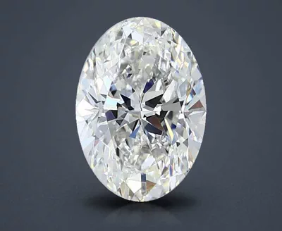 2.52ct I SI1 Rare Carat Ideal Cut Oval Diamond