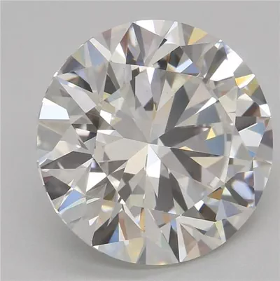 4.09ct F VS1 Excellent Cut Round Lab Grown Diamond