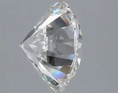 3.87ct F SI1 Rare Carat Ideal Cut Round Lab Grown Diamond