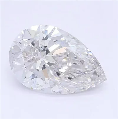 0.93ct F SI1 Rare Carat Ideal Cut Pear Lab Grown Diamond