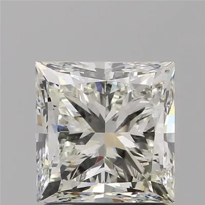 1.70ct I VVS2 Rare Carat Ideal Cut Princess Diamond