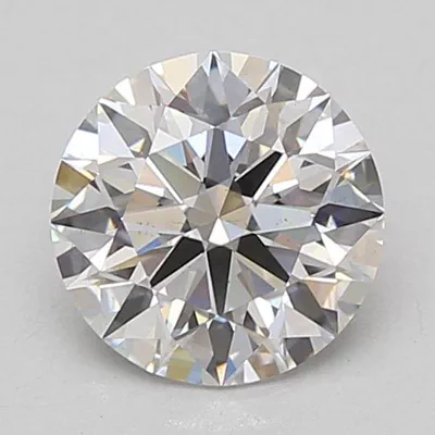 1.57ct D VS2 Rare Carat Ideal Cut Round Lab Grown Diamond