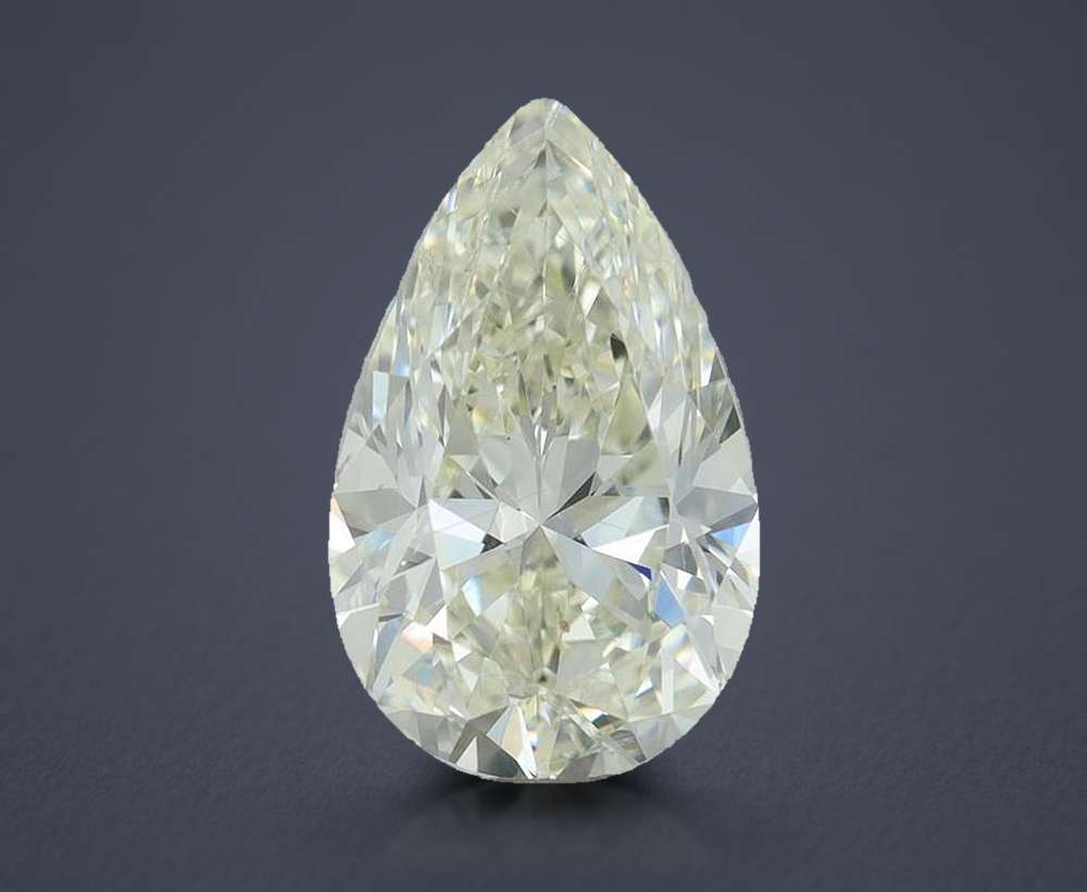 1.91ct J SI1 Very Good Cut Pear Diamond