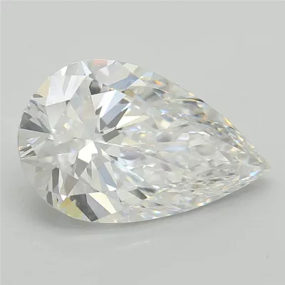 2.32ct E VVS2 Rare Carat Ideal Cut Pear Lab Grown Diamond