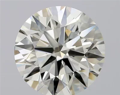 2.53ct J VS2 Rare Carat Ideal Cut Round Diamond