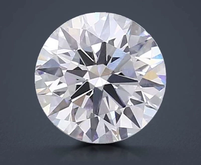 3.01ct F VS1 Rare Carat Ideal Cut Round Lab Grown Diamond