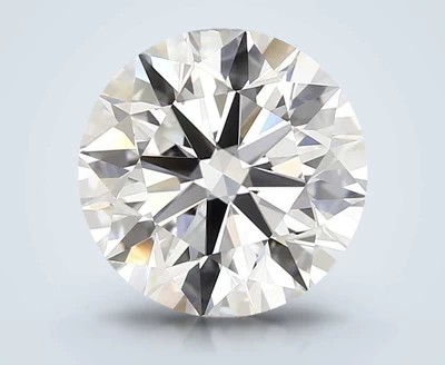 3.44ct E FL Rare Carat Ideal Cut Round Diamond