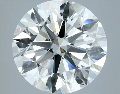 7.05ct H SI1 Ideal Cut Round Diamond