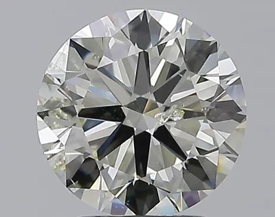 2.50ct K SI2 Excellent Cut Round Diamond