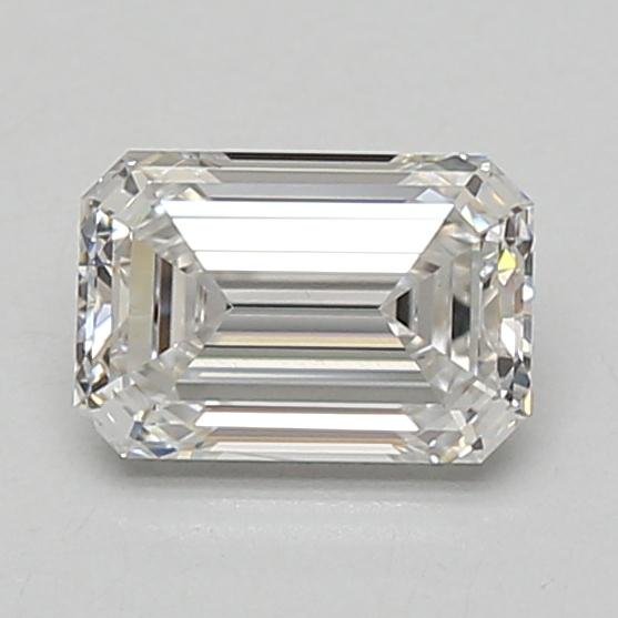 1.09ct E VS1 Rare Carat Ideal Cut Emerald Lab Grown Diamond