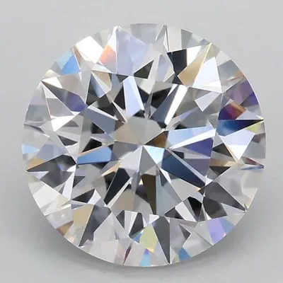 2.08ct E VVS2 Rare Carat Ideal Cut Round Lab Grown Diamond