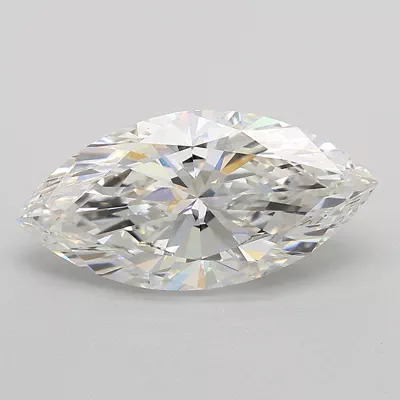 3.07ct E VS1 Rare Carat Ideal Cut Marquise Lab Grown Diamond