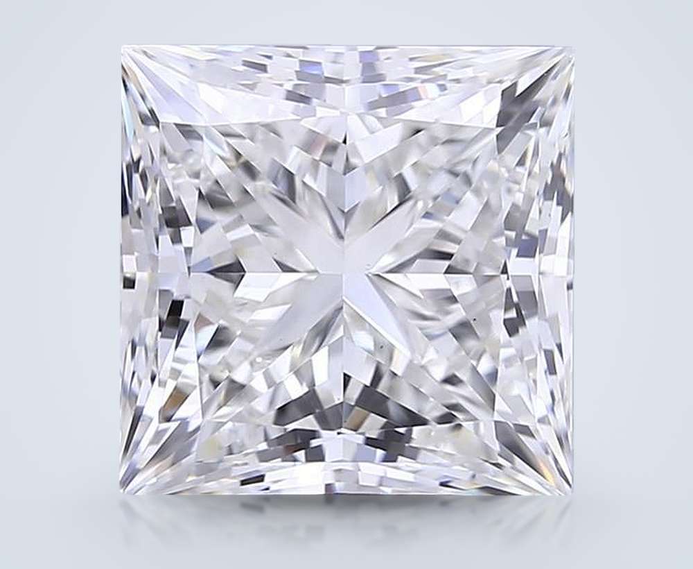 9.11ct G VS1 Rare Carat Ideal Cut Princess Lab Grown Diamond