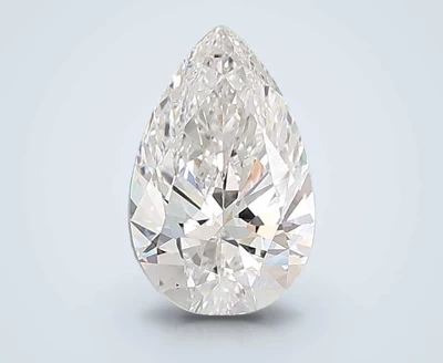4.04ct E VS1 Rare Carat Ideal Cut Pear Lab Grown Diamond