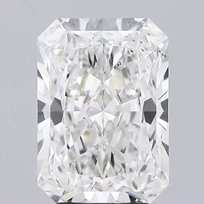 4.26ct G SI1 Rare Carat Ideal Cut Radiant Lab Grown Diamond