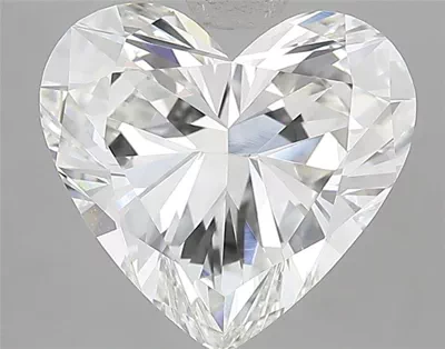 3.54ct H VVS1 Rare Carat Ideal Cut Heart Diamond
