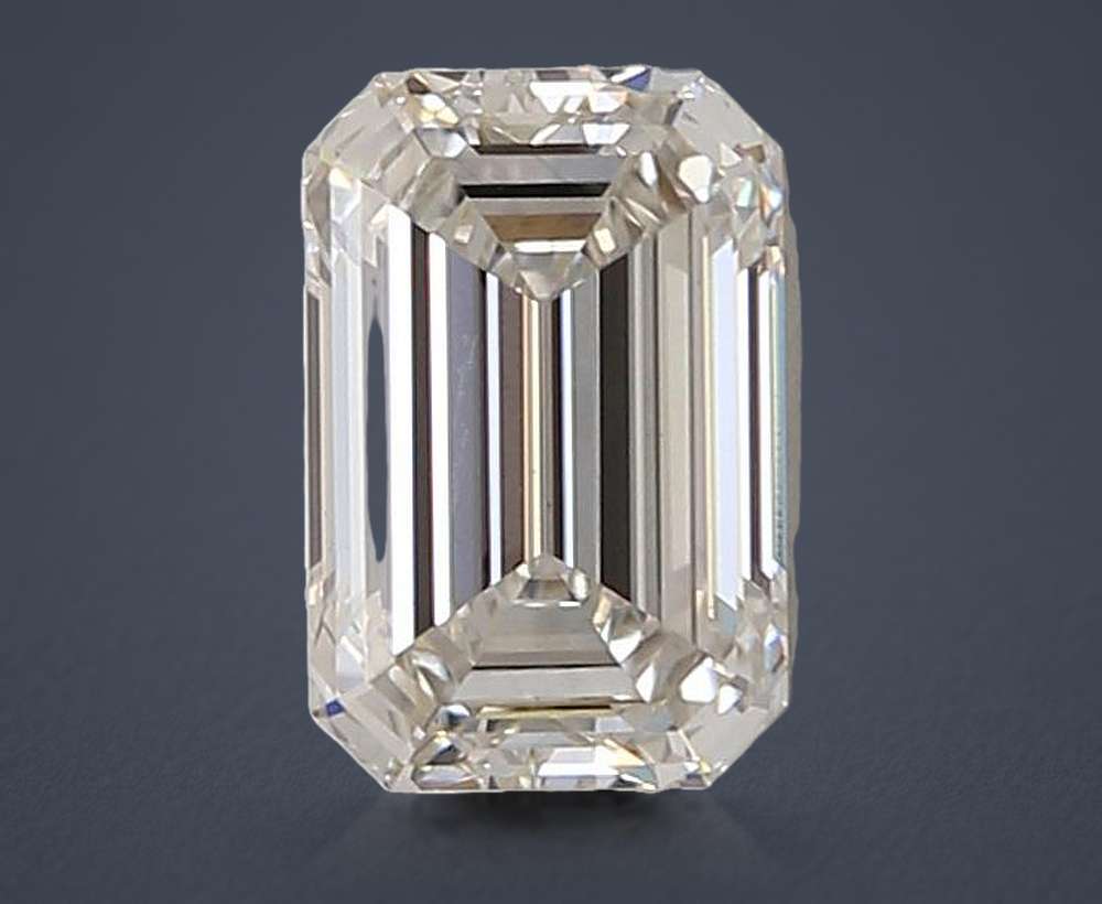 1.66ct G VS1 Rare Carat Ideal Cut Emerald Lab Grown Diamond