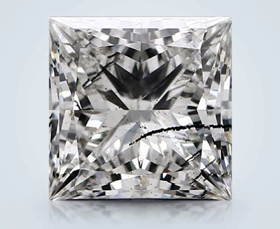 1.61ct G SI2 Rare Carat Ideal Cut Princess Lab Grown Diamond