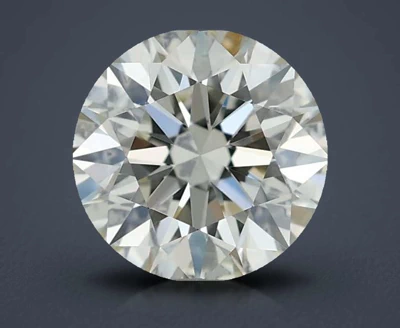 0.64ct K VVS2 Rare Carat Ideal Cut Round Diamond