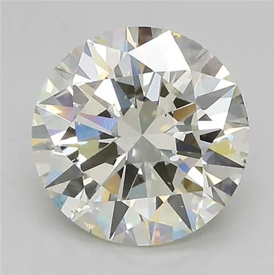 3.01ct J VS1 Excellent Cut Round Lab Grown Diamond