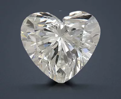 0.66ct I SI1 Rare Carat Ideal Cut Heart Diamond