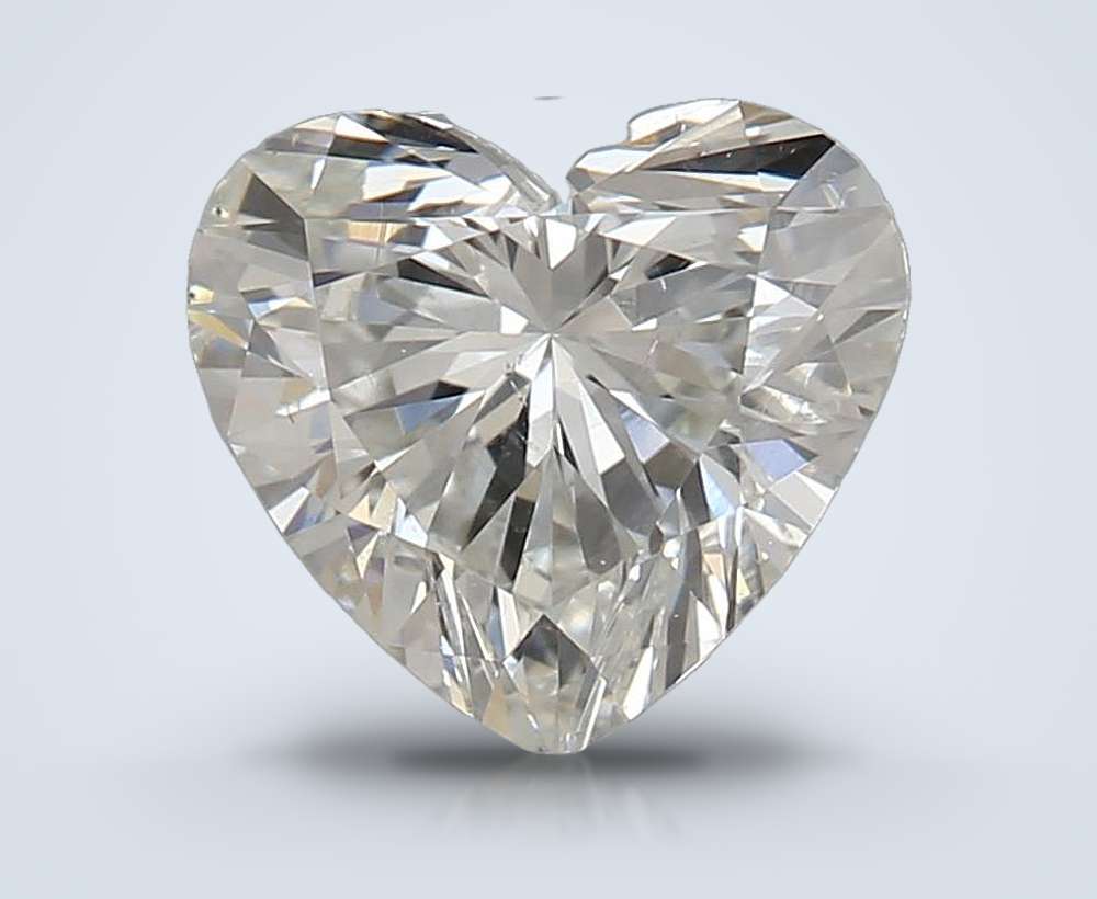 0.66ct I SI1 Rare Carat Ideal Cut Heart Diamond