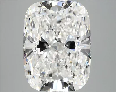 7.09ct E VVS2 Rare Carat Ideal Cut Cushion Lab Grown Diamond