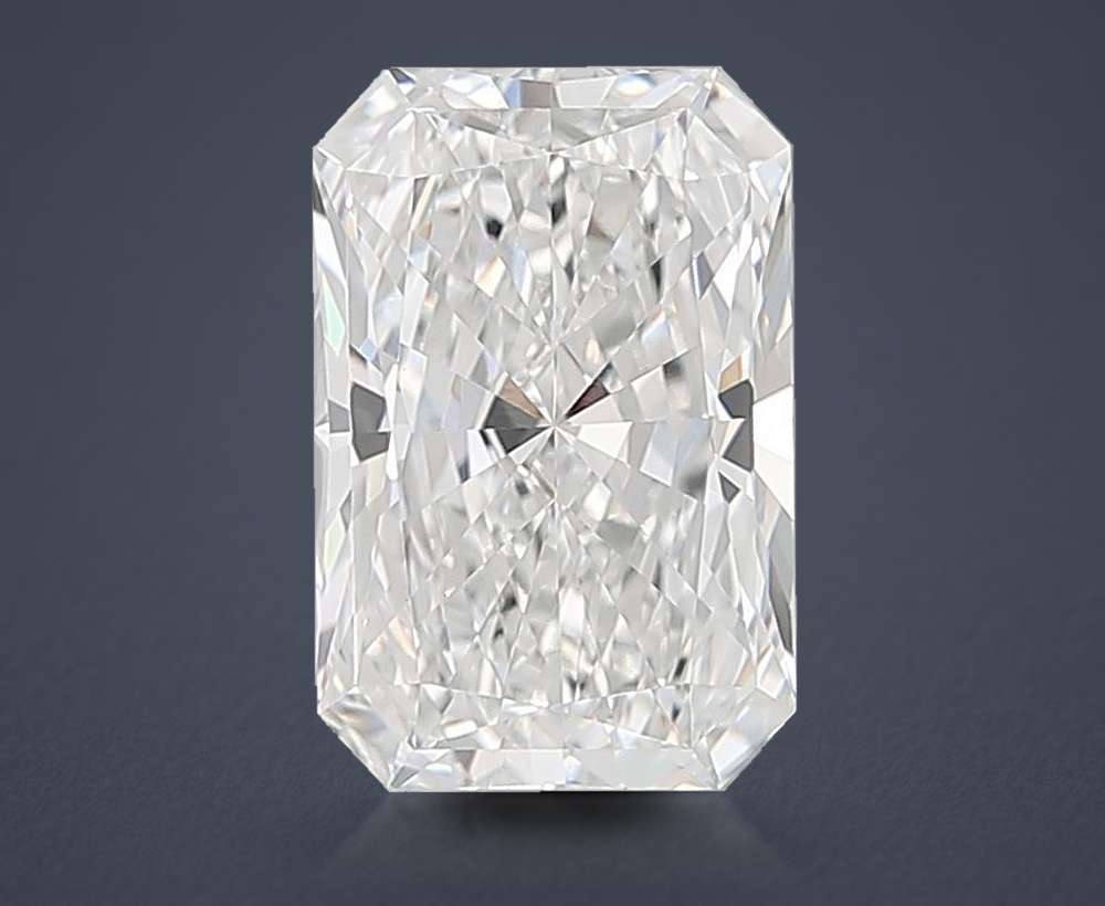 6.08ct D VVS2 Rare Carat Ideal Cut Radiant Lab Grown Diamond
