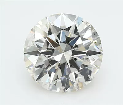 4.02ct H SI2 Rare Carat Ideal Cut Round Diamond