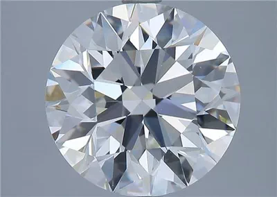 3.81ct I VS1 Rare Carat Ideal Cut Round Diamond