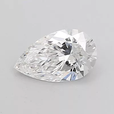 1.11ct D VVS1 Rare Carat Ideal Cut Pear Lab Grown Diamond