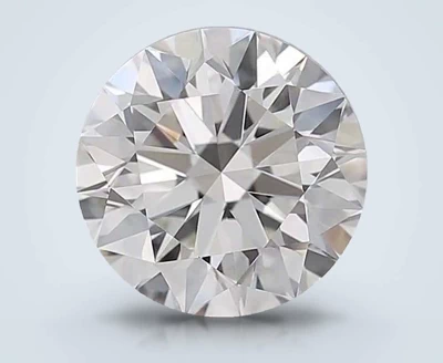 1.90ct J IF Rare Carat Ideal Cut Round Diamond