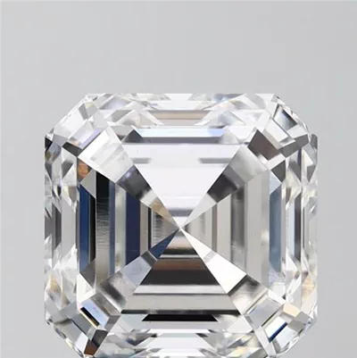 3.58ct E VS1 Rare Carat Ideal Cut Asscher Lab Grown Diamond